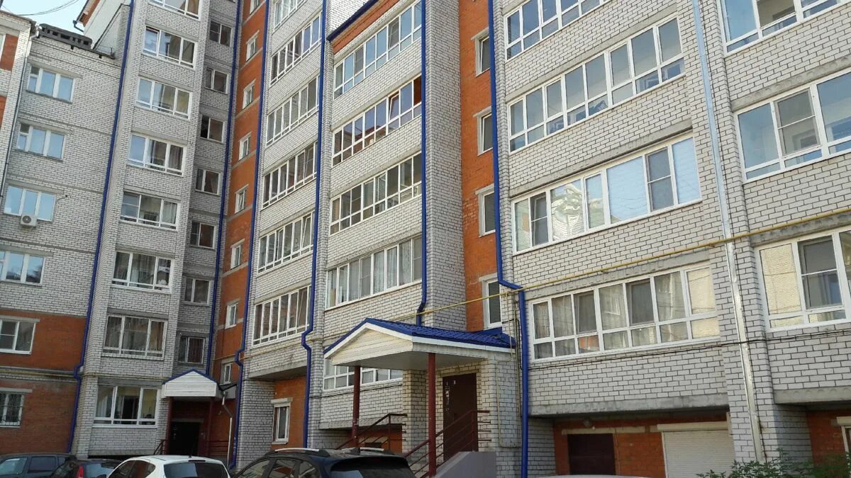 Купить 2-комнатную квартиру, 56.6 м² по адресу Тула, Пролетарская улица, 26, 1 э