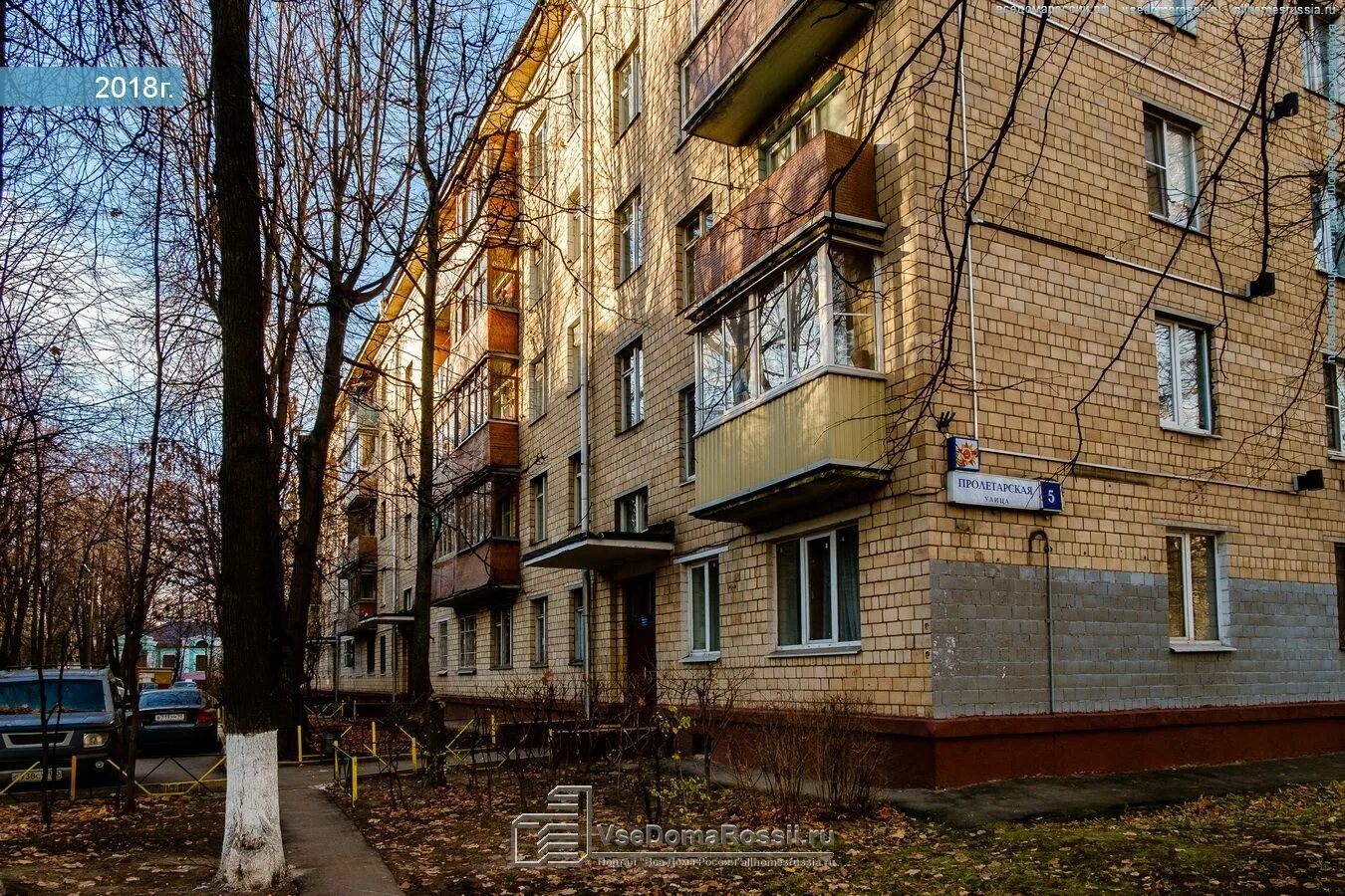 Пролетарская 5 фото Khimki, Proletarskaya st house 5. Apartment house