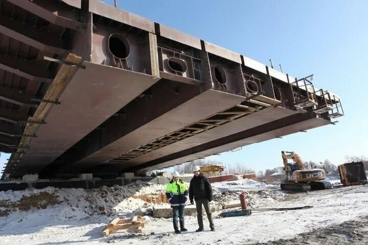 Пролетное строение фото В Ярославле на Красноперекопском мосту начался новый этап - МК Ярославль