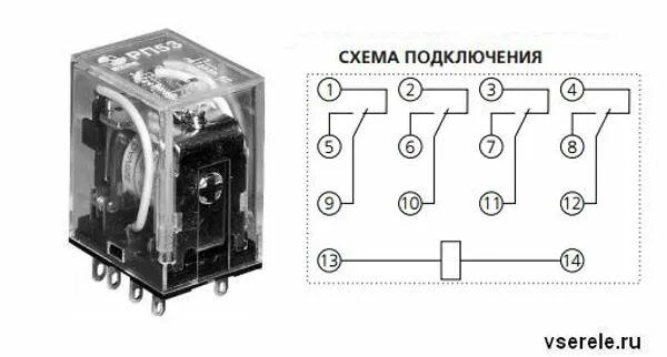 Промежуточное реле 220в 10а схема подключения Промежуточное реле фото, видео - 38rosta.ru