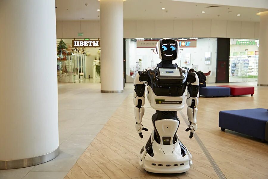 Промобот ш космонавтов 111а фото Russian robot delivered first lectures for American college students