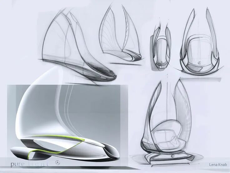 Промышленный дизайн 2024 Pure Light by Lena Knab Industrial design sketch, Concept design, Design