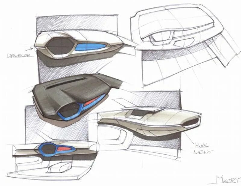 Промышленный дизайн проект Industrial Design Industrial design sketch, Industrial design style, Automotive 