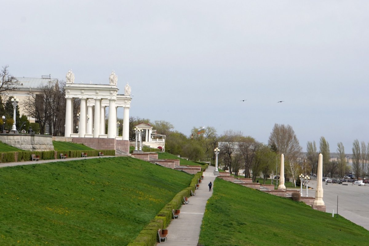 Пропилея волгоград центр фото Волгоград - Фотографии русских городов