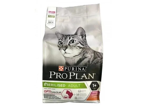 Проплан для кошек фото Сухой корм PURINA Pro Plan "Sterilised" с уткой и печенью для стерилизованных ко