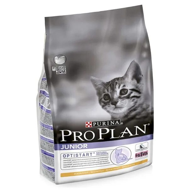 Проплан для котят фото Корм Purina Pro Plan для котят с курицей и рисом1,5кг - 980 руб 3кг- 1 820 руб10