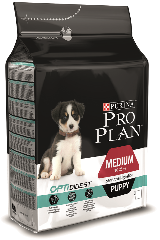 Проплан для щенков фото PRO PLAN OPTIDIGEST Medium Puppy, с ягненком, 3 кг, Корм для щенков средних поро