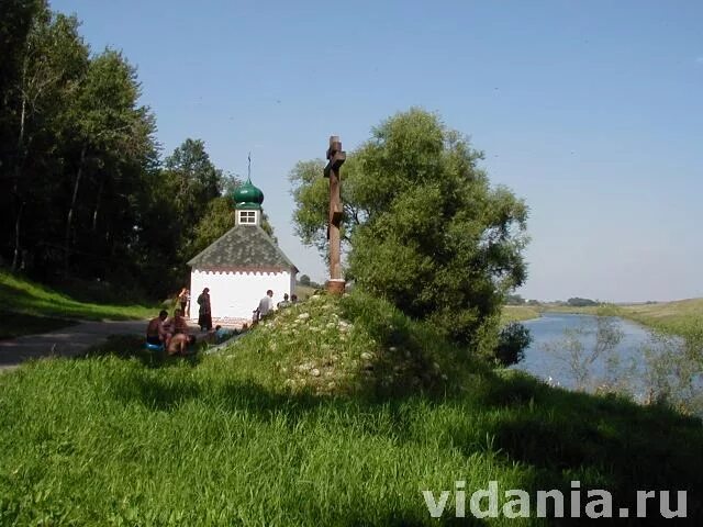 Прощенный колодец на куликовом поле фото Святой источник - Прощенный колодец на Куликовом поле