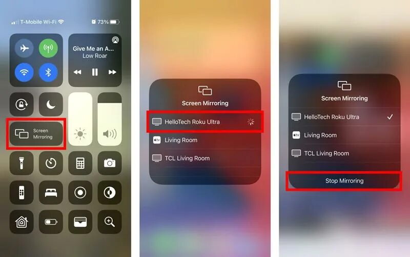 Просмотр фото с айфона на телевизоре How to Screen Mirror iPhone to Roku TV (Even Without WiFi)