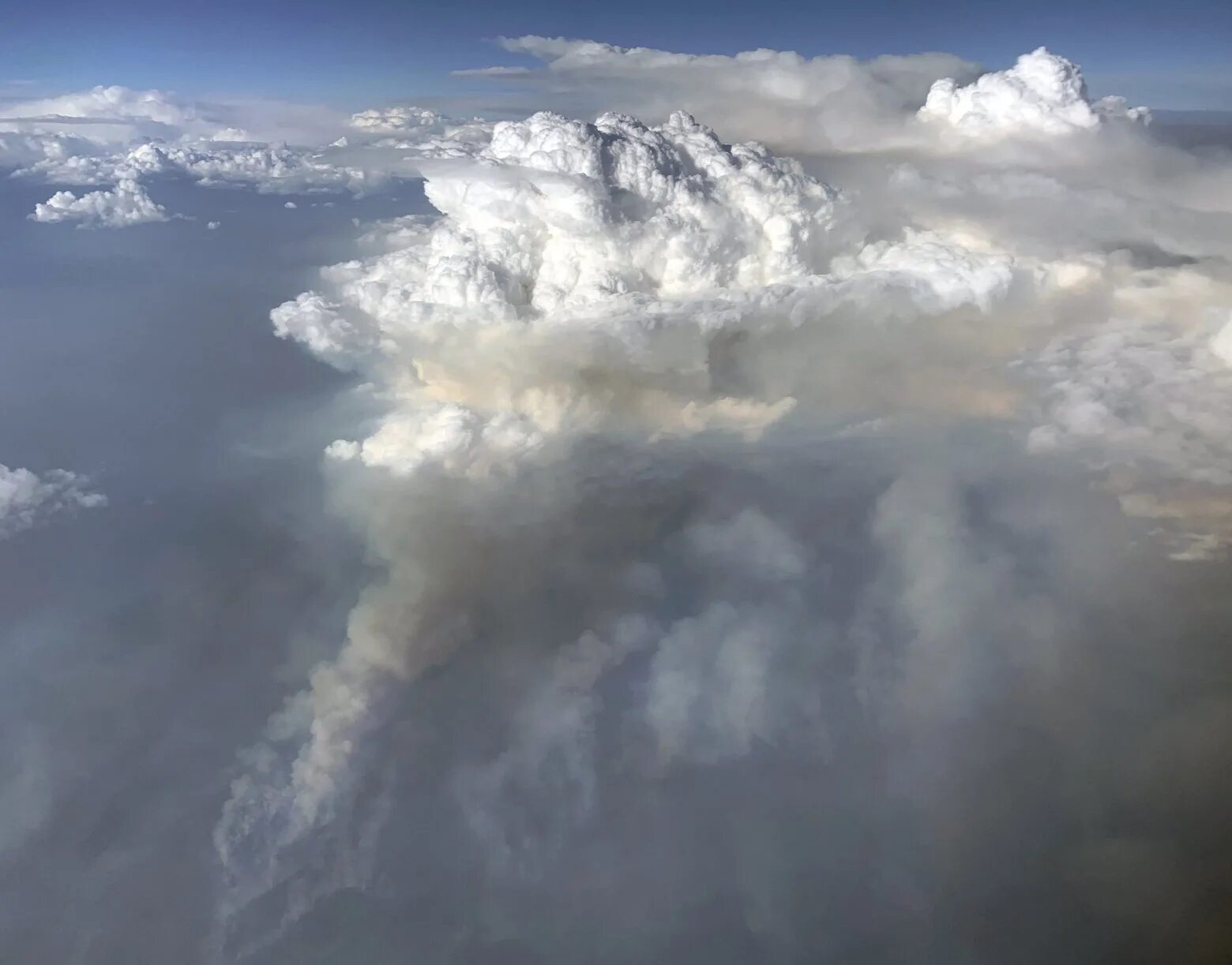 Просмотр фото в облаке NOAA CSL: 2023 News & Events: Towering wildfire clouds have big impacts on the s