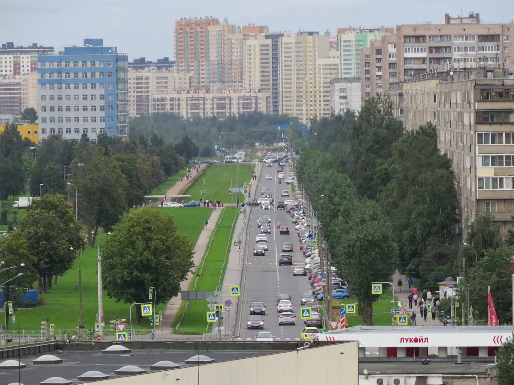 Проспект большевиков санкт петербург фото Файл:Krylenko Street.jpg - Википедия