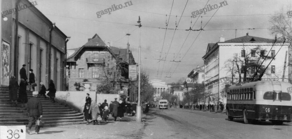 Проспект кирова старые фото Кіраў, МТБ-82Д № 46 - Фота - Гарадскі электратранспарт