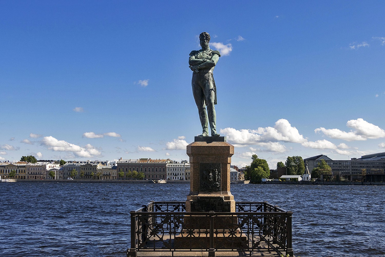 Проспект крузенштерна санкт петербург фото Памятник И.Ф. Крузенштерну в городе "Санкт-Петербург"