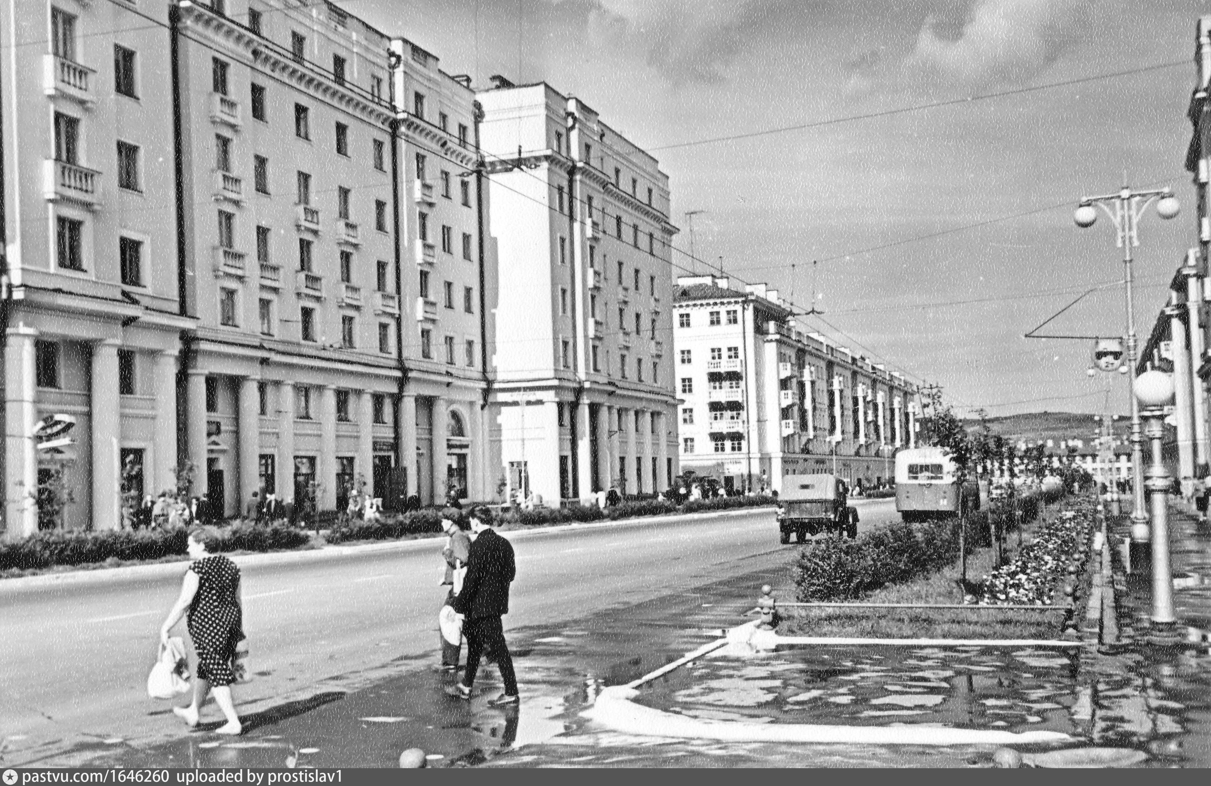 Проспект ленина мурманск фото Проспект Ленина - Retro photos