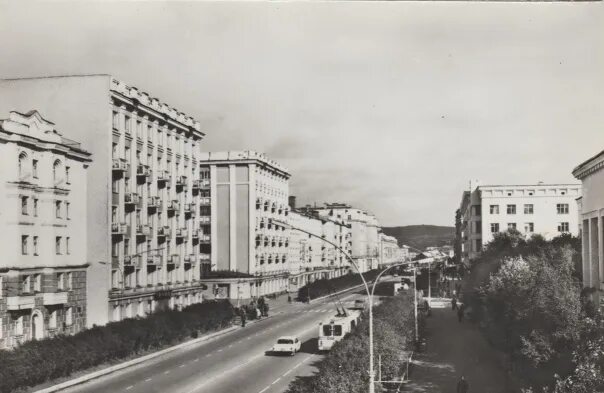 Проспект ленина мурманск фото 1972-73 - Проспект Ленина. Фотография из альбома Мурманск - 70е - 396 из 1051 ВК