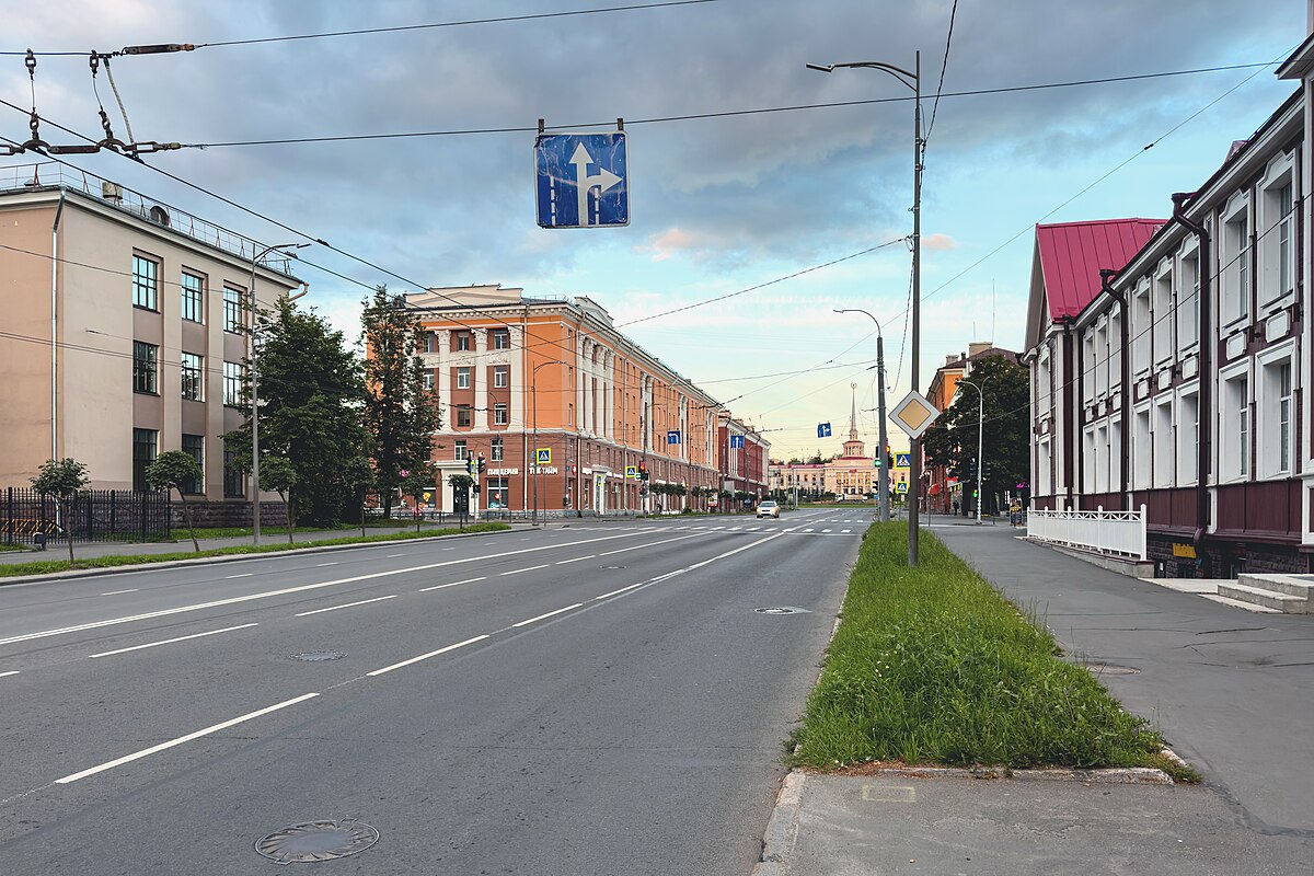 Проспект ленина петрозаводск фото Проспект Ленина (Петрозаводск) - Википедия