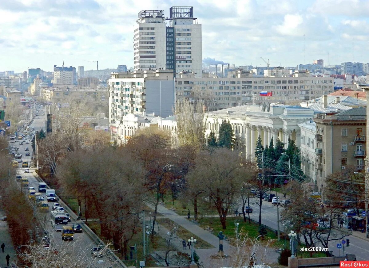 Проспект ленина волгоград фото Фото: Проспект имени Ленина. Александр МАШКОВ. Город. Фотосайт Расфокус.ру