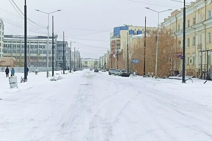 Проспект ленина якутск фото В Якутске за год планируют отремонтировать более 37 км дорог - МК Якутия