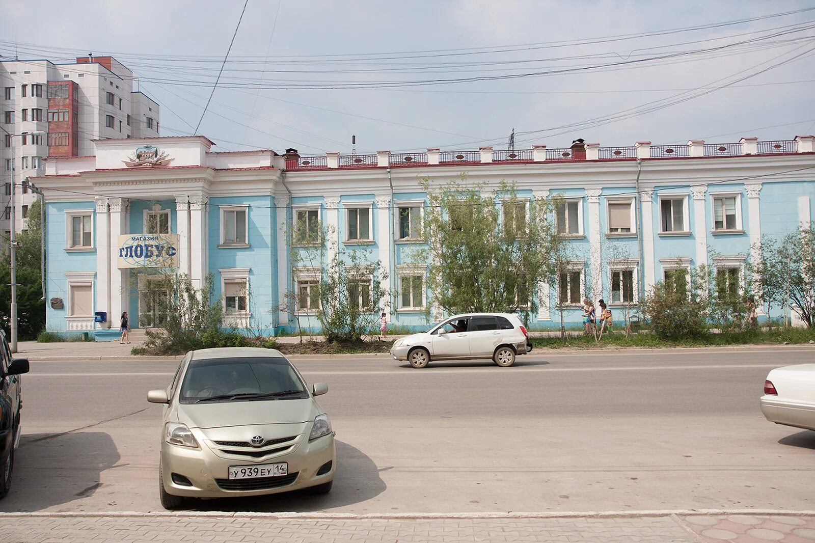 Проспект ленина якутск фото File:Якутск, пр.Ленина - ул.Короленко,2, 22.06.2013 - panoramio.jpg - Wikimedia 