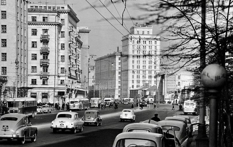 Проспект мира фото Prospect of Peace. Moscow, 1959 2023 Двадцатый век ВКонтакте