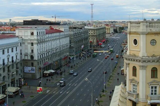 Проспект независимости фото Минский проспект Независимости претендует на попадание в список ЮНЕСКО Общество 