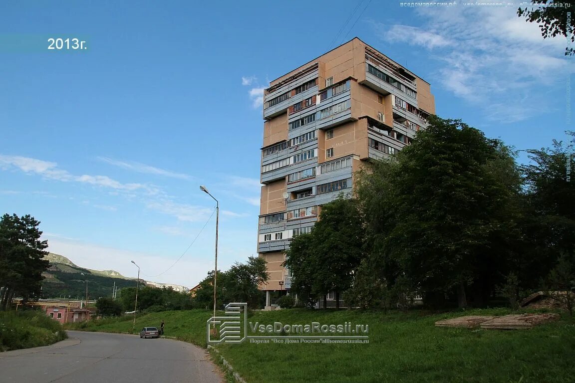 Проспект победы кисловодск фото Kislovodsk, Pobedy avenue house 134. Apartment house