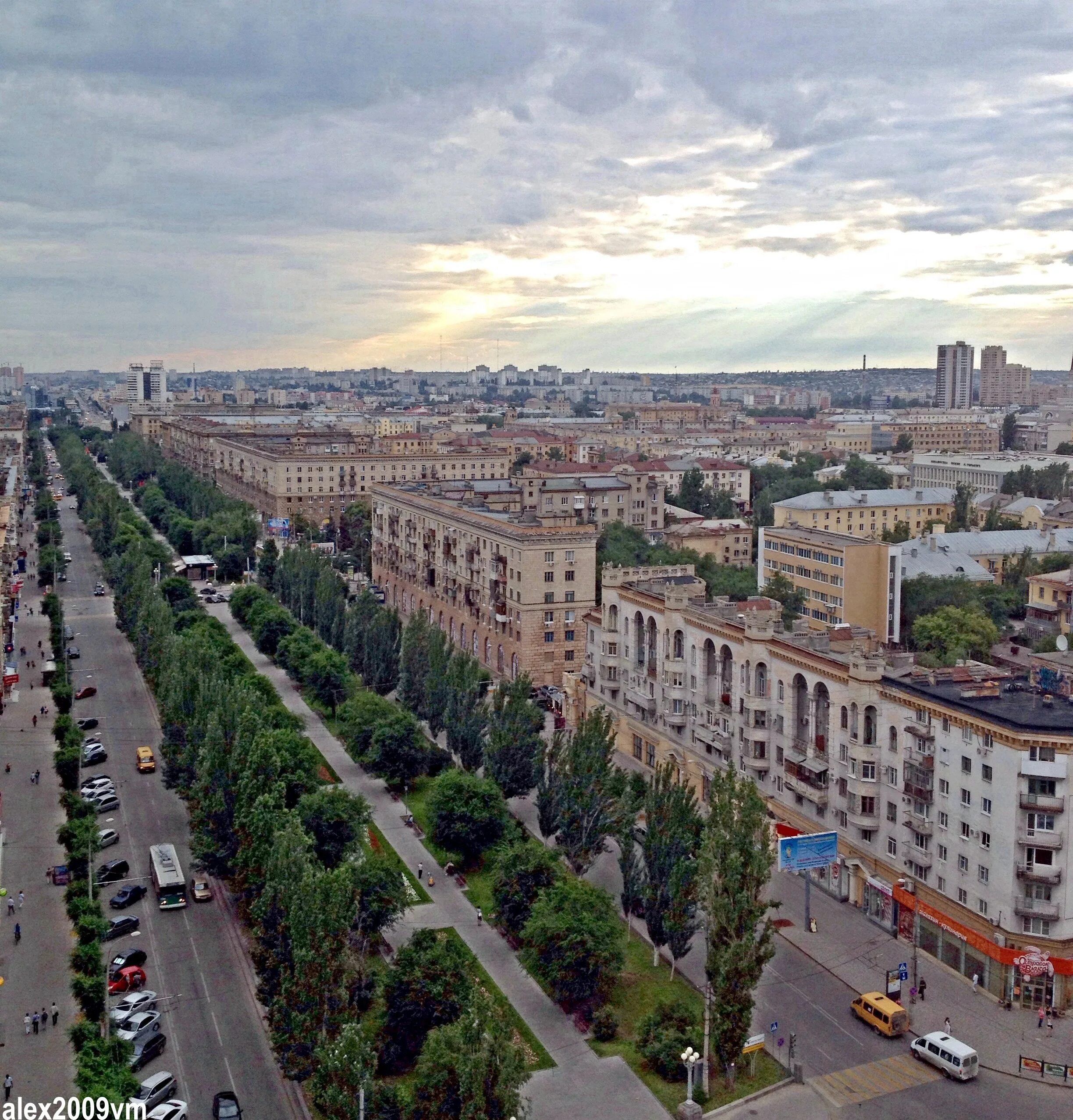 Проспект просп имени ленина 109а фото Фото Волгоград. Проспект имени Ленина на фотохостинге Fotoload