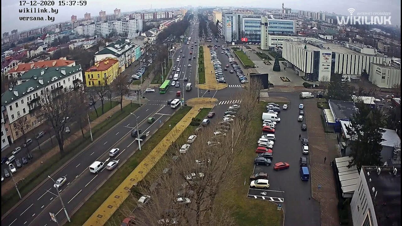 Проспект просп машерова 15а фото Ещё один "бессмертный" пешеход! Машерова - Советская. 17.12.2020, Брест WikiLink