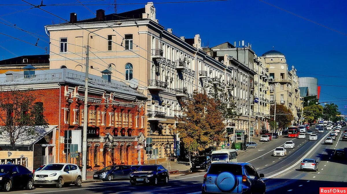 Проспект ростовская ул 1 фото Фото: старый город - проспект Будёновский. Фотограф Wladimir Sachko. Город. Фото