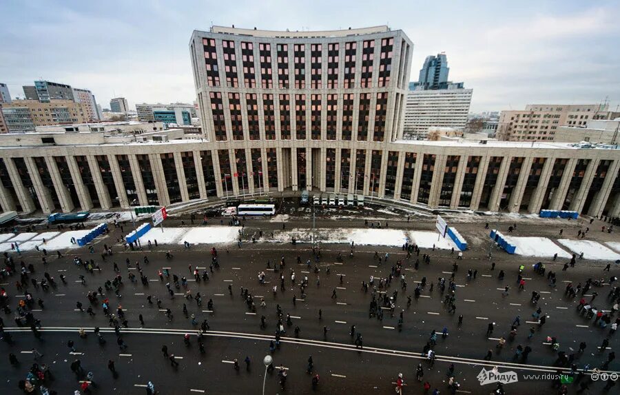 Проспект сахарова фото Вид сверху на митинг на Сахарова