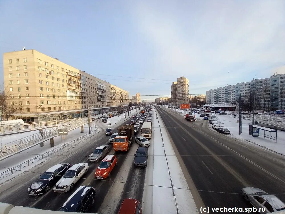 Проспект славы фото Знаменитый "Краб" в Купчино на проспекте Славы: атмосферные фотографии - Вечерни