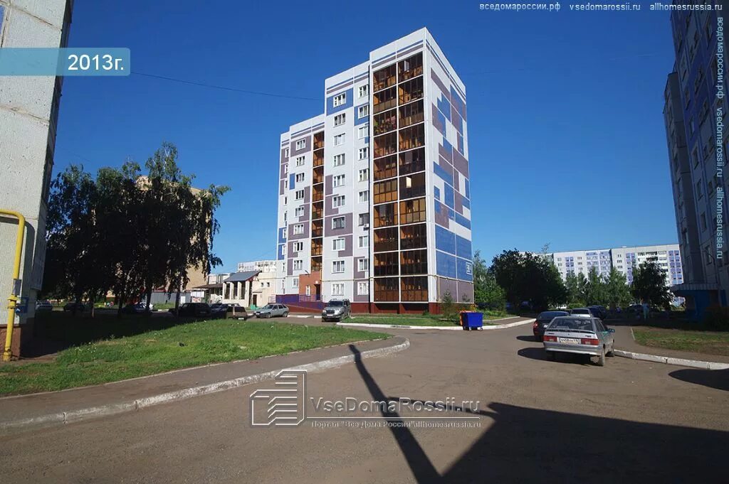 Проспект ул мира 38в фото Nizhnekamsk, Mira avenue house 38А. Apartment house