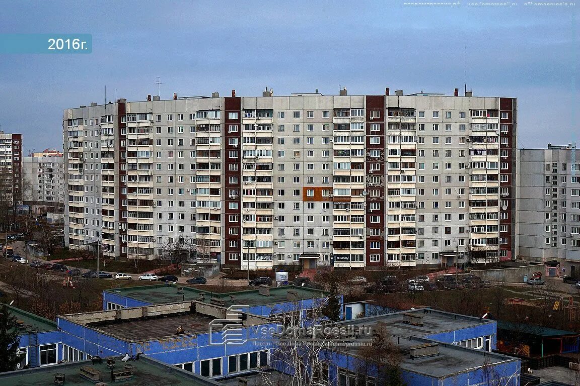 Проспект ульяновский фото Ulyanovsk, Ulyanovskiy avenue house 13. Apartment house