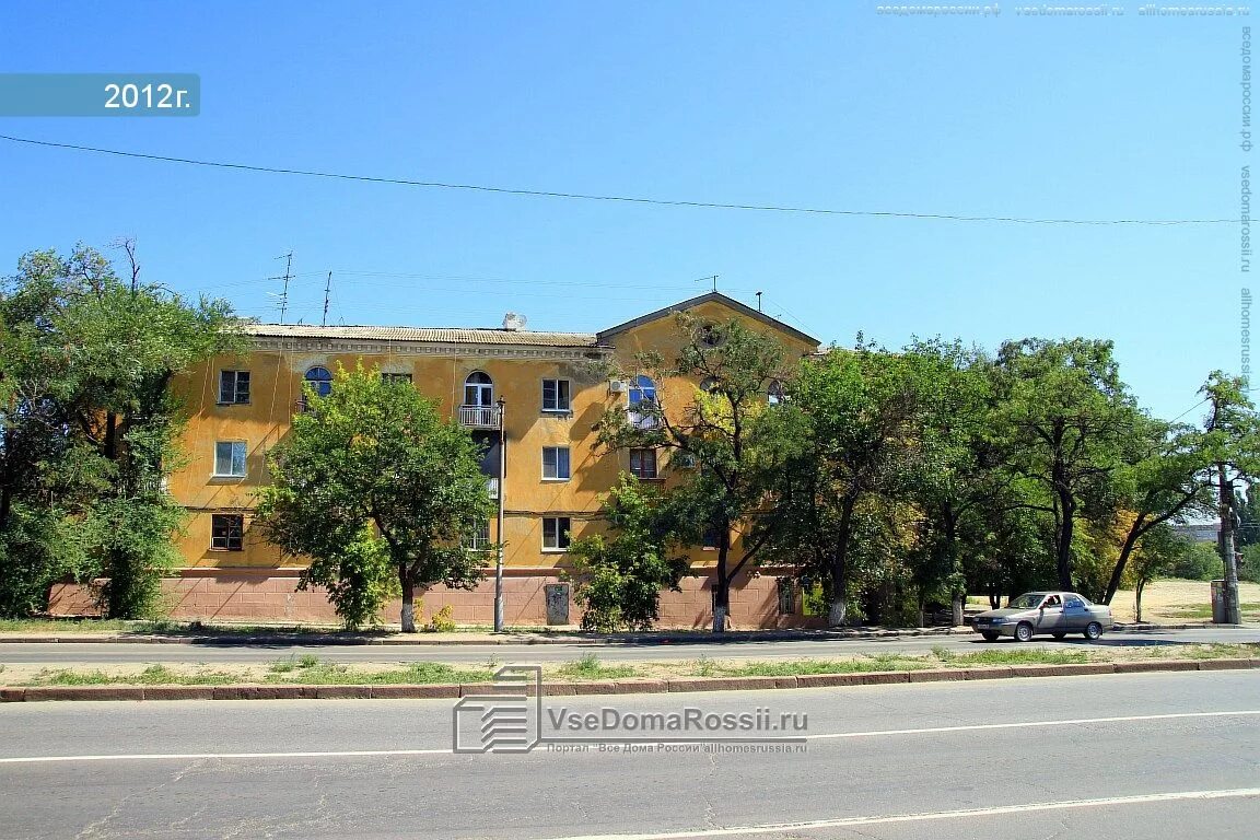 Проспект университетский волгоград фото Volgograd, Universitetsky avenue house 75. Apartment house