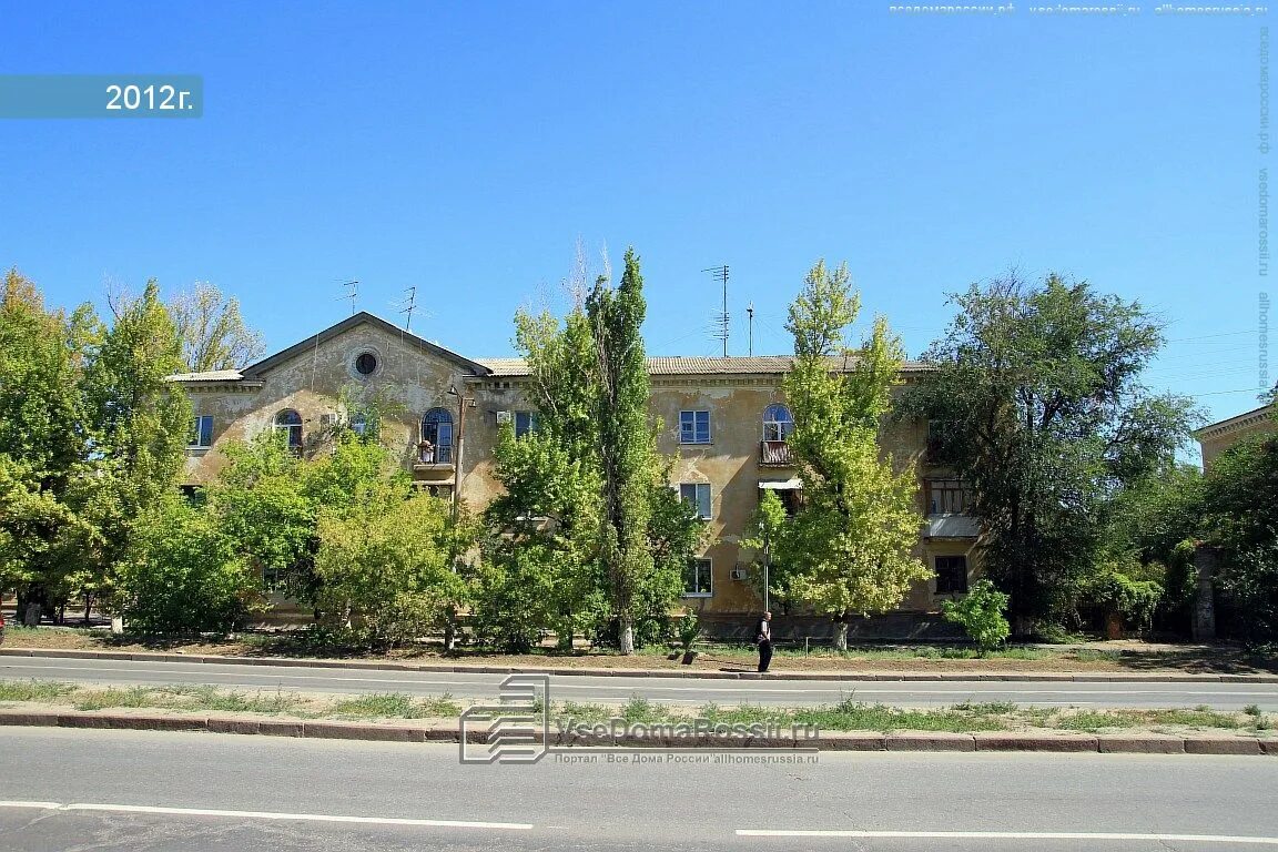 Проспект университетский волгоград фото Volgograd, Universitetsky avenue house 77. Apartment house