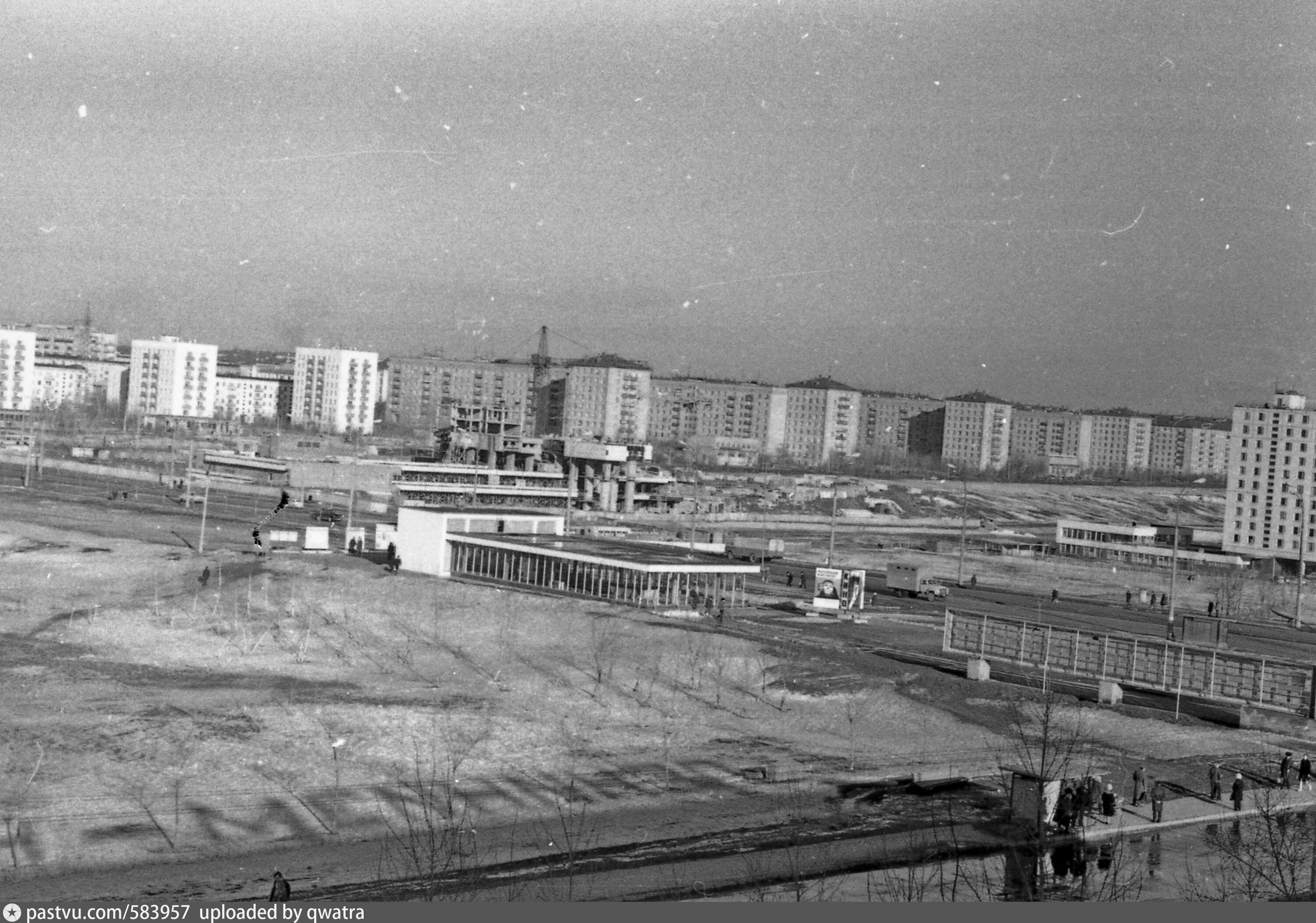 Проспект вернадского м 1980 год фото Вид на проспект Вернадского - Retro photos