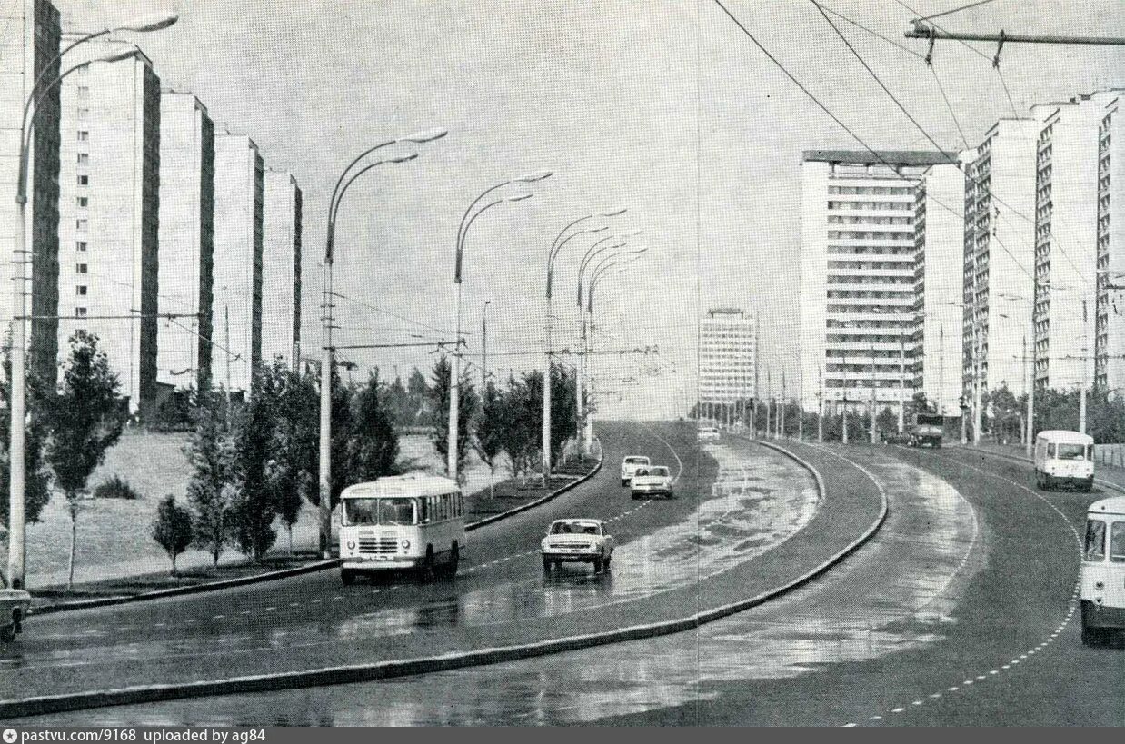 Проспект вернадского м 1980 год фото Проспект Вернадского - Retro photos