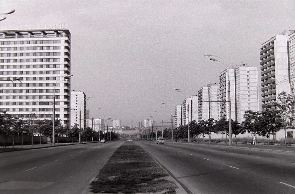 Проспект вернадского м 1980 год фото Москва в 1960-х - нач. 1980-х гг. - Узнай Москву