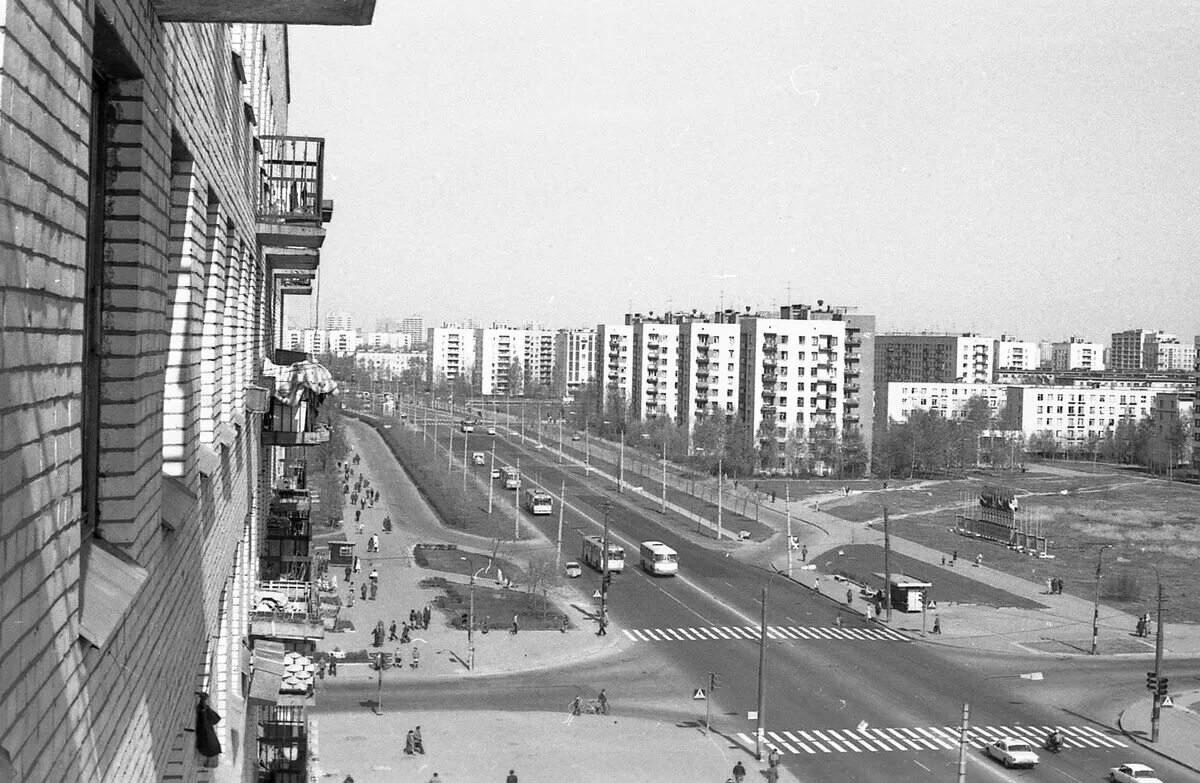 Проспект ветеранов фото Прогулка по Ленинграду 1983 года (смотрим старые фотографии и вспоминаем город, 