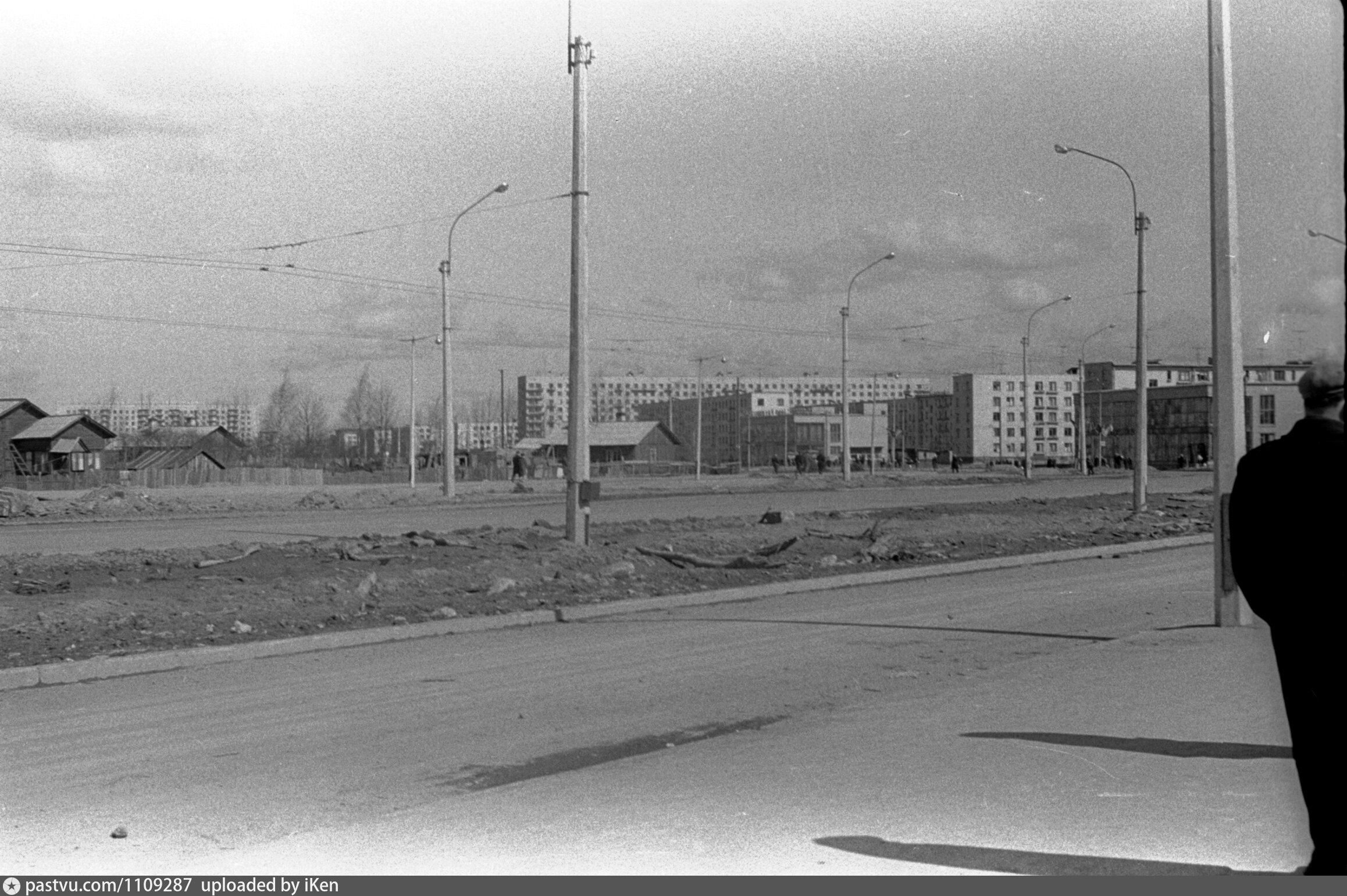 Проспект ветеранов фото Дачное. Проспект Ветеранов и улица Зины Портновой - Retro photos