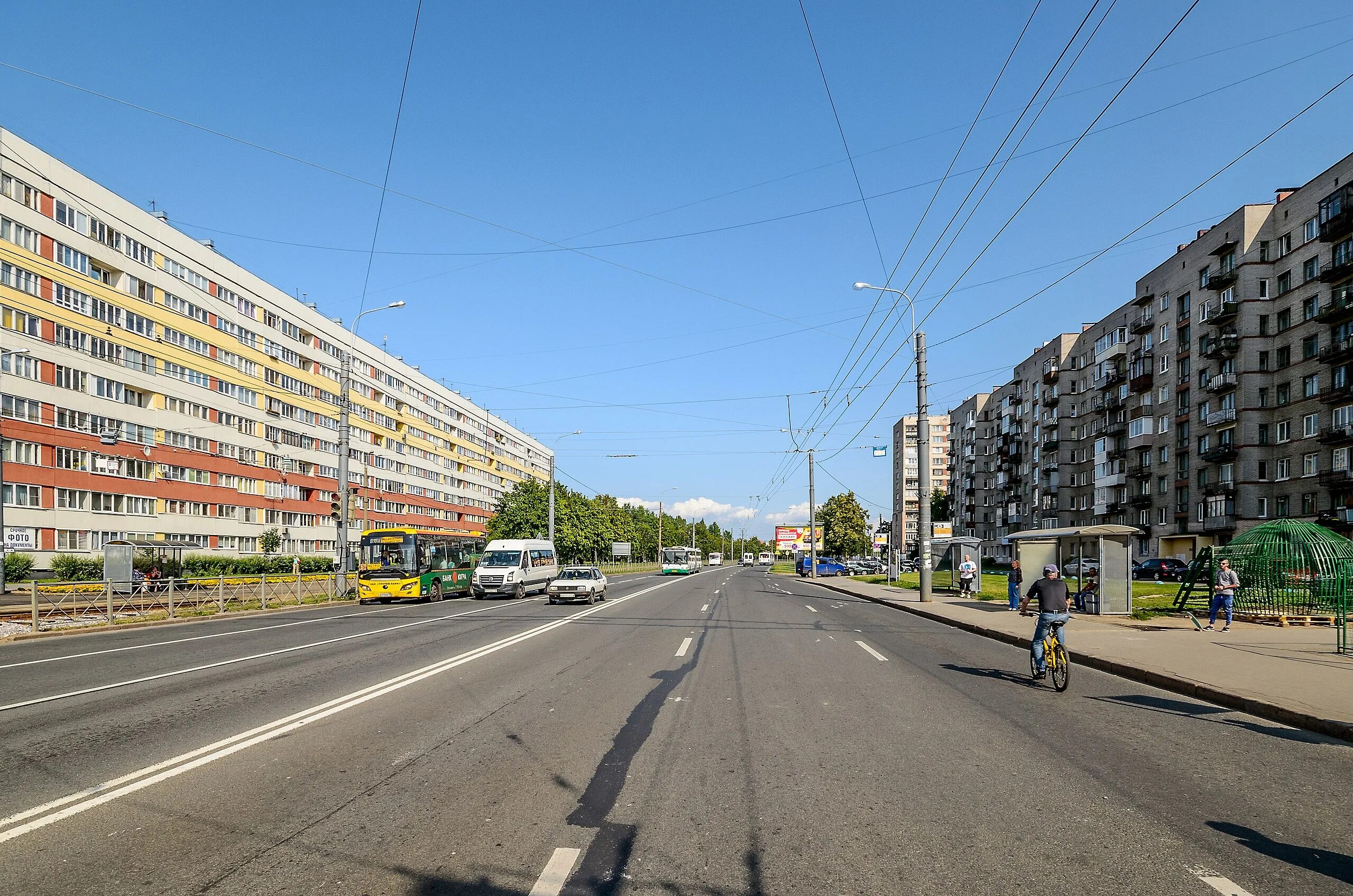 Проспект ветеранов фото Файл:Veteranov Avenue SPB 03.jpg - Википедия