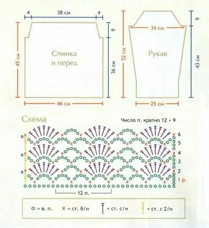 Простая кофта крючком для начинающих схемы Pin auf Projects to Try Häkeln, Häckeln, Pullover