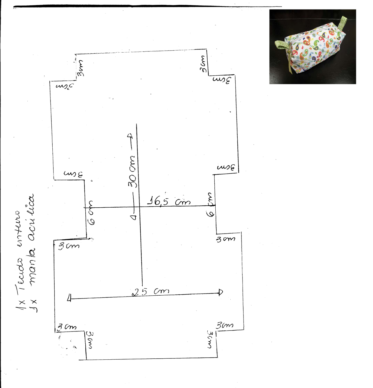 Простая косметичка своими руками выкройки Encantos da Guzzy Patchwork e Customizações: Molde Estojo Como fazer estojo esco
