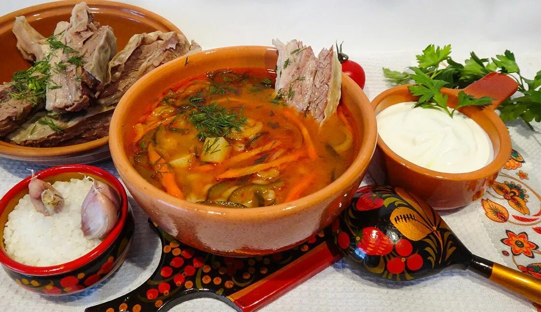 Простая русская кухня рецепты с фото Суп "Рассольник" (Russian Soup "Rassolnik") - Вкусные заметки Рецепт Национальна