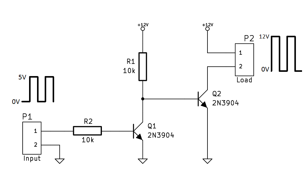 Простая схема подключения switches - Switching 12 V with an active low 5 V signal - Electrical Engineering