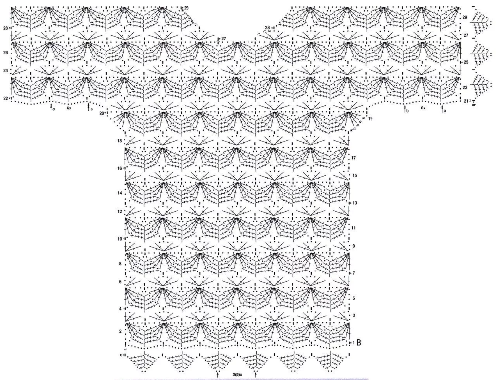 Простая схема вязания крючком кофты ажурные узоры крючком схемы и описание фото для летних кофточек: 6 тыс изображен