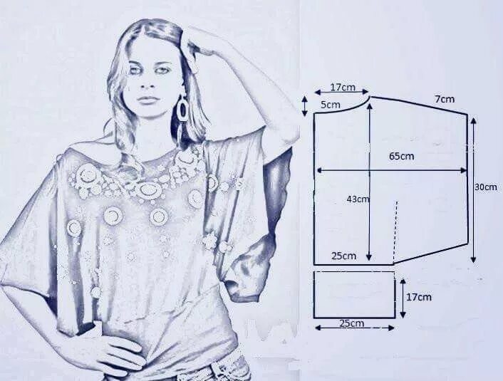 Простая выкройка блузки бохо стиль для 50 летних своими руками выкройки: 11 тыс изображений найдено в Ян