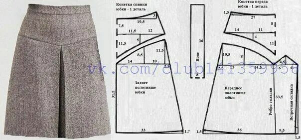 Простая юбка без выкройки Выкройки, шитье, моделирование одежды Skirt patterns sewing, Clothes sewing patt