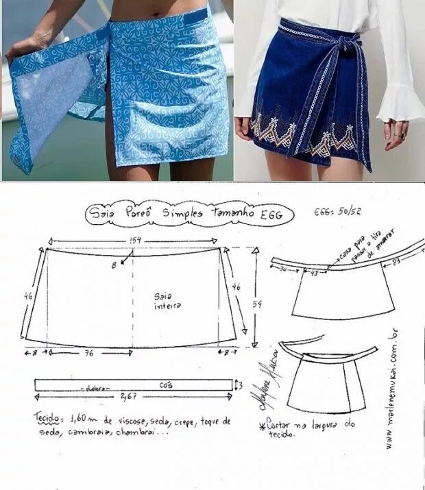 Простая юбка на резинке без выкройки ШИТЬЕ И КРОЙ Sewing skirts, Fashion sewing, Skirt patterns sewing