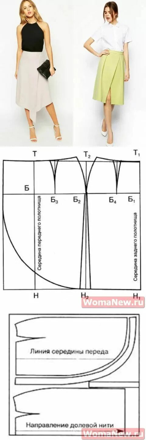 Простая юбка с запахом без выкройки Летняя Юбка с Запахом Выкройка: 10 тыс изображений найдено в Яндекс.Картинках Юб